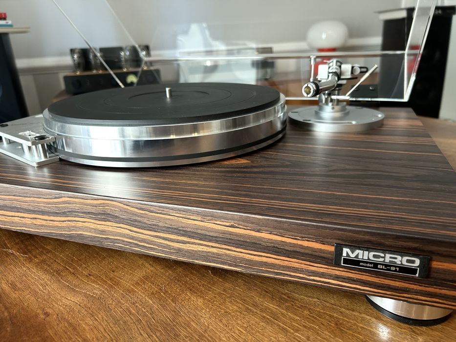 Micro Seiki BL 91 + SAEC WE 407 jak nowy gramofon