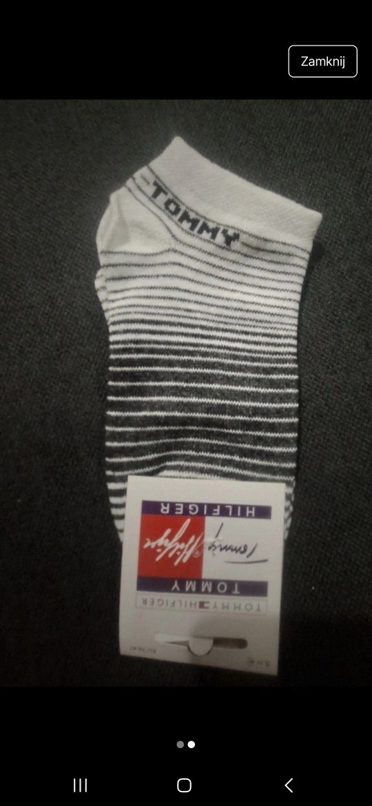 3 pary nowych skarpetek
