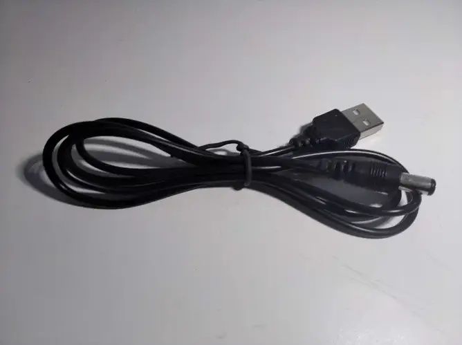 Кабель USB-DC 5.5мм 1м