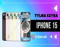 Tylna klapka/szybka szklana iPhone 15 z ramką magnesami szkiełkami