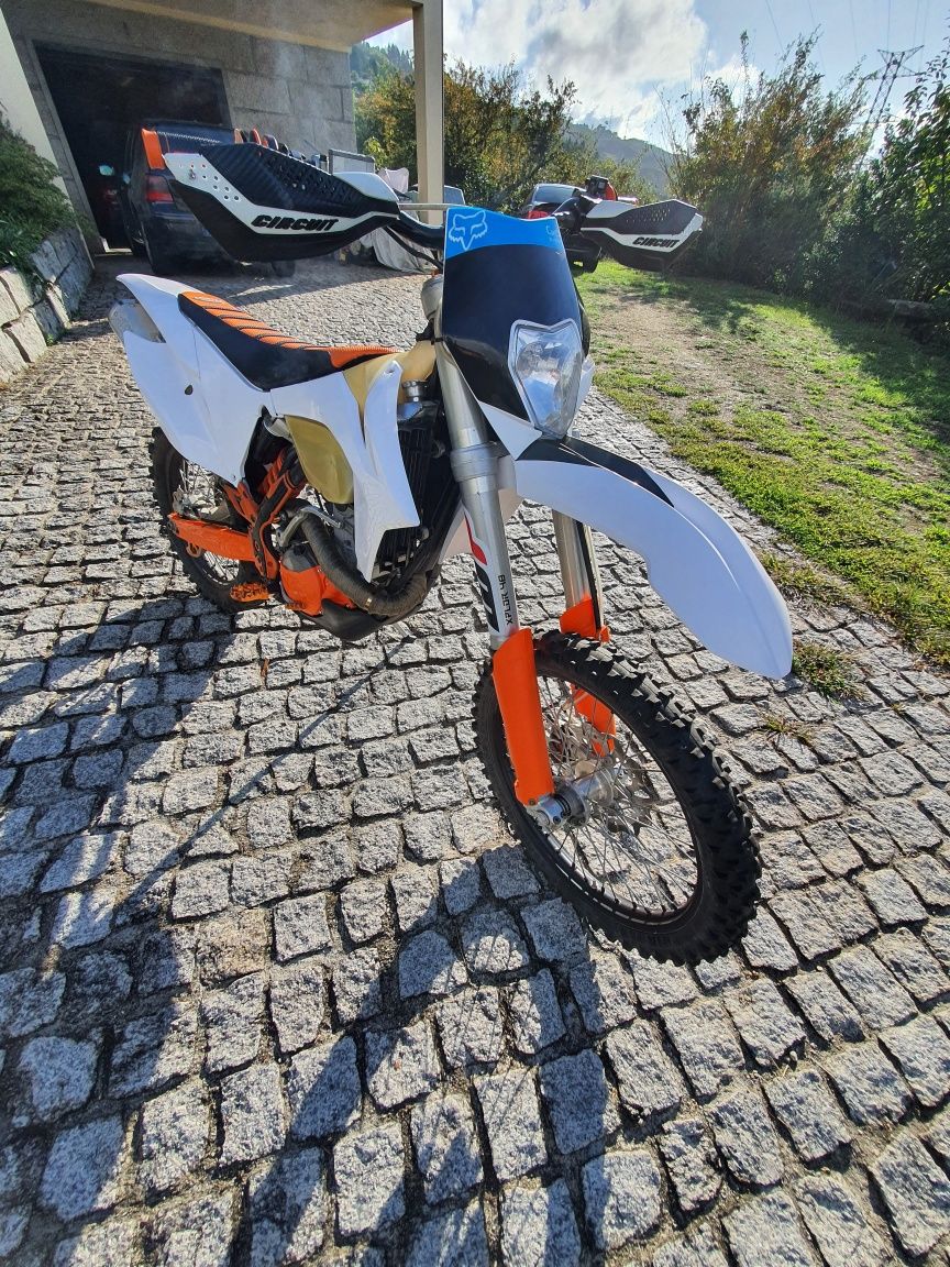 Ktm exc-f 350 matrícula portuguesa 2016