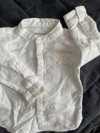 Дитяча сорочка,сорочка для хлопчика,біла літня сорочка 6 місяців