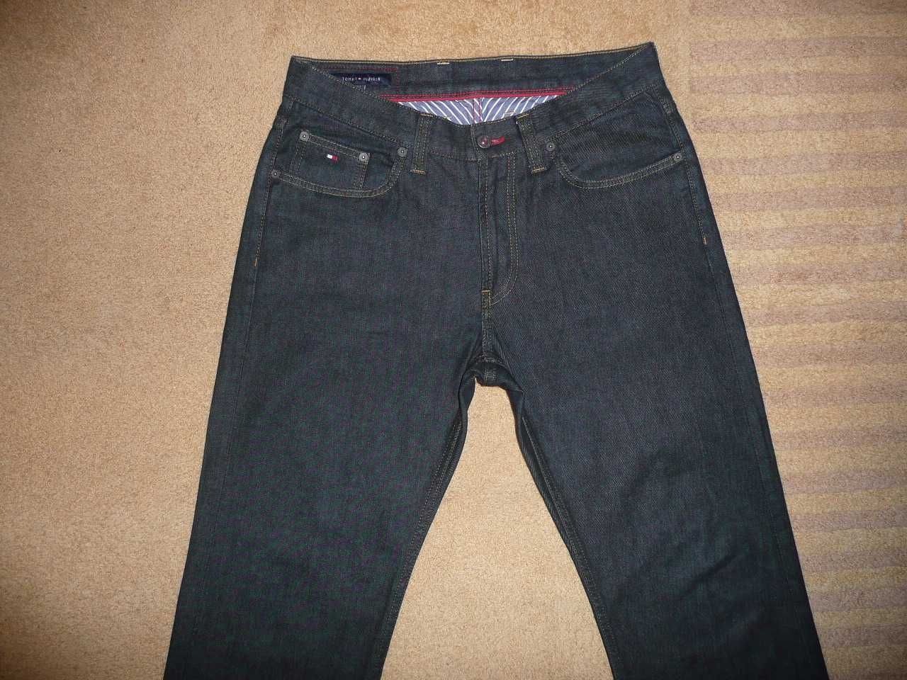 Spodnie dżinsy TOMMY HILFIGER W32/L32=43/110cm
