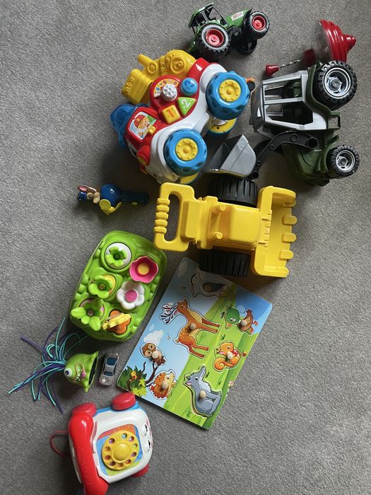 Duze pudelko zabawek