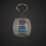 Brelok PRL PZU AUTO-CASCO Fiat 125p lk/5