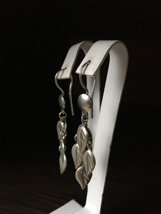 Серьги серебряные СССР