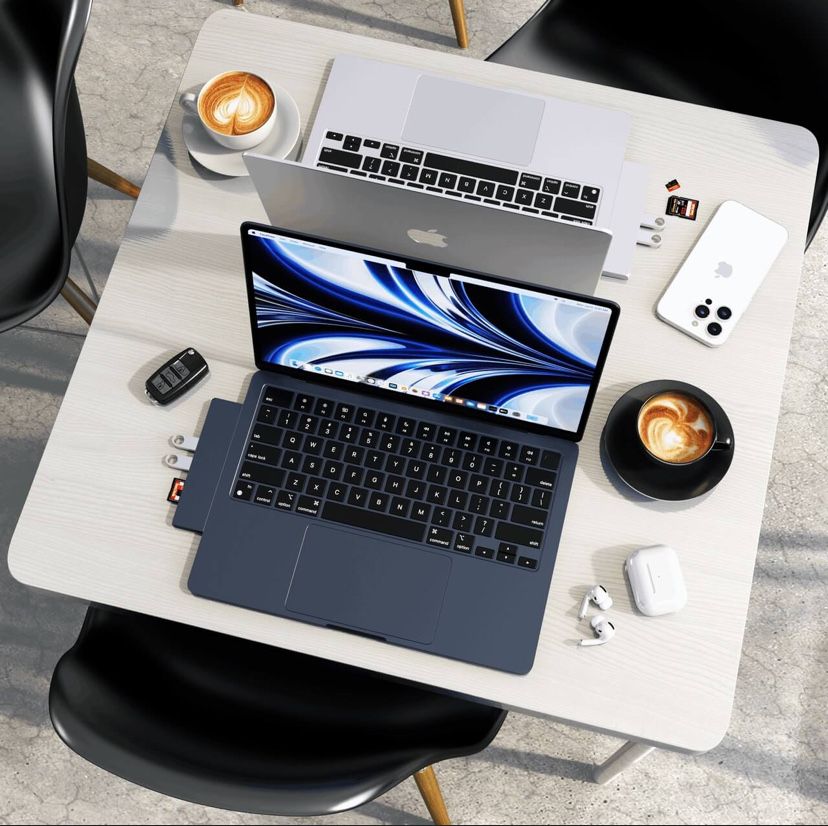 Satechi Pro Hub Slim podwójne USB-C do MacBook USB, HDMI,USB-A