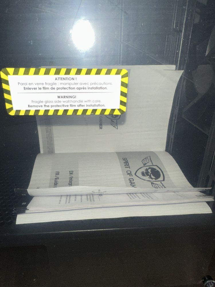 CLONE 3 ARGB корпус компьютера с двумя вентиляторами