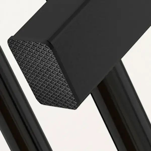 Стійка для одягу подвійна Memos 150X110X54 см металева чорний колир