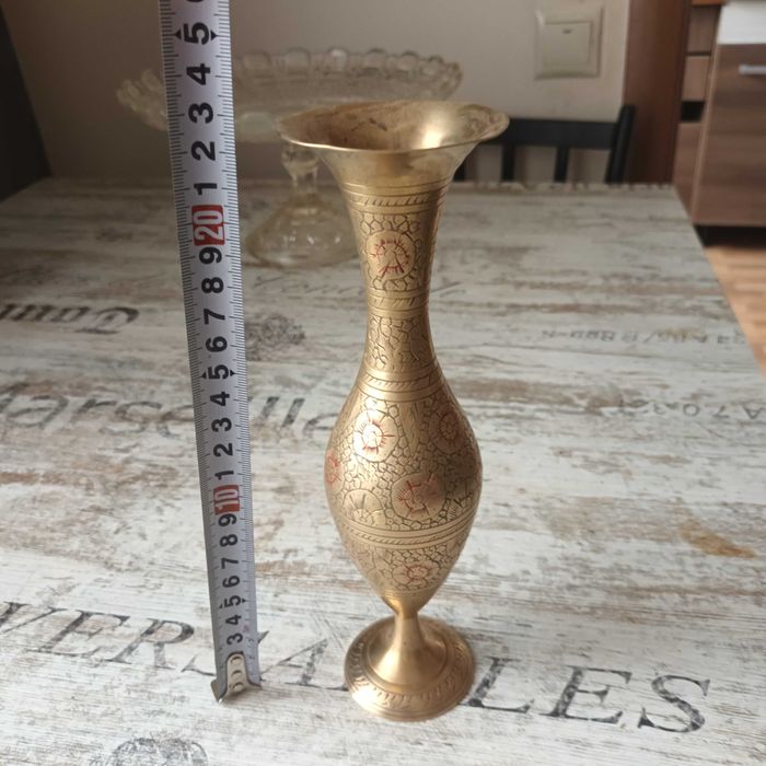 Вінтажна ваза, соусниця, ручна розпись.