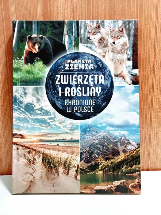 PLANETA ZIEMIA Zwierzęta i rośliny chronione w Polsce, Książka, Nowa!