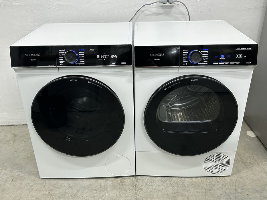 Комплект пральна та сушильна машина Siemens iq700