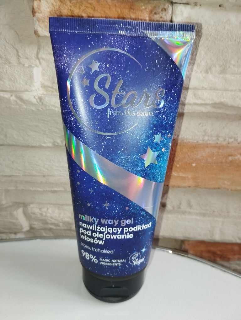 Zestaw do włosów serum na końcówki podkład pod olejowanie włosów stars