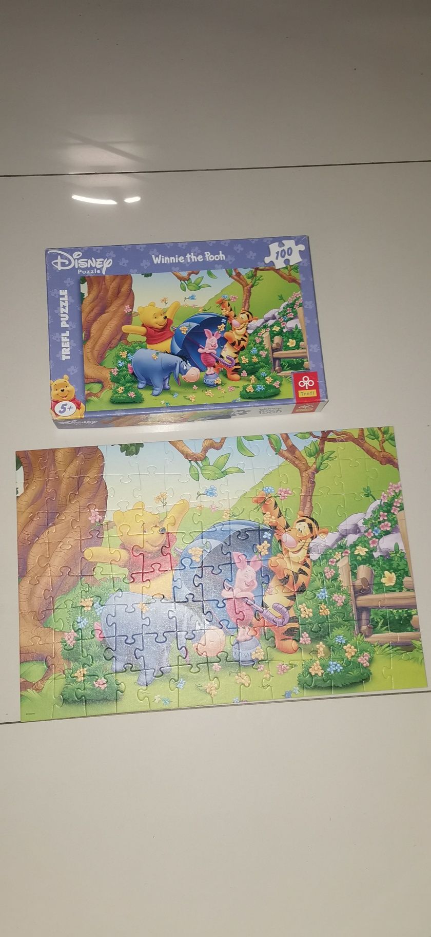 Puzzle trefl Kubuś Puchatek 100 elementów