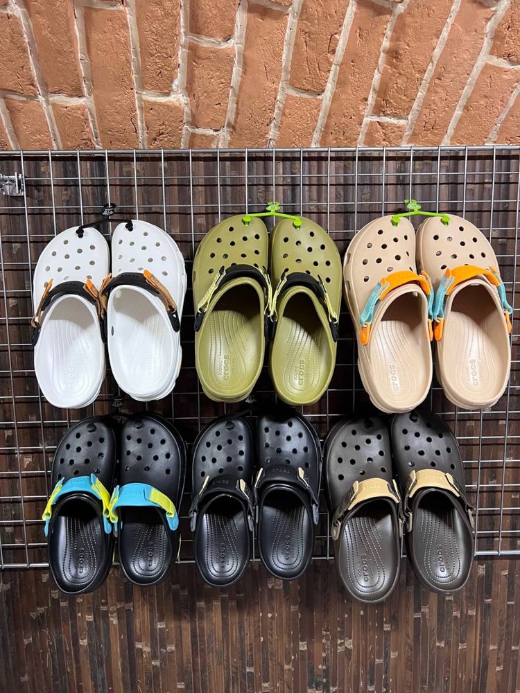 Крокси Crocs All Terrain Clog оригінал великі розміри тапки резинові