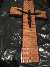 Krzyż drewniany, rękodzieło