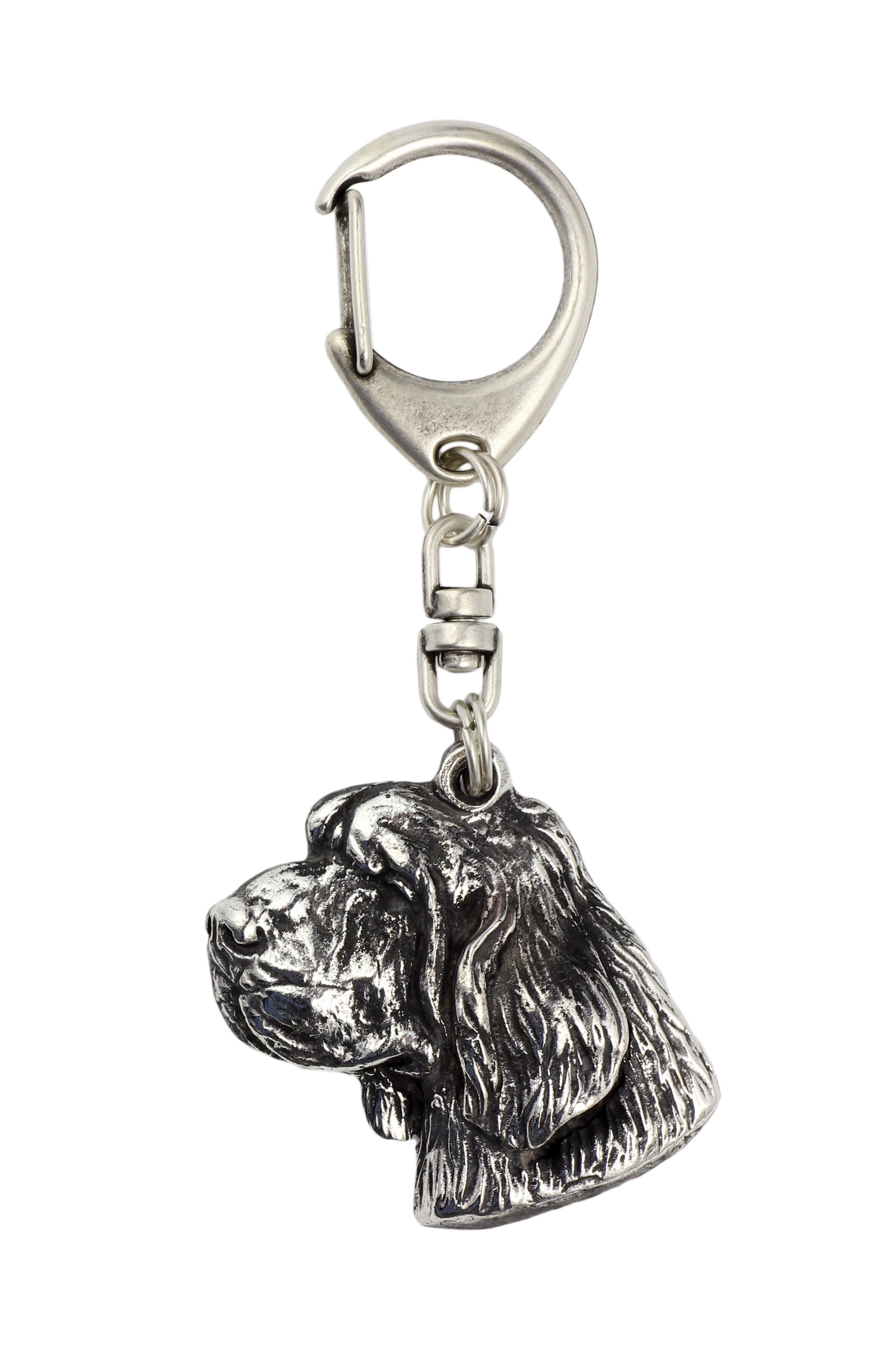 Clumber Spaniel I brelok posrebrzany Art-Dog