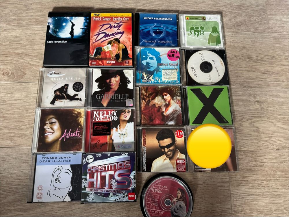 Kolekcja plyt CD i DVD zestaw giga set Sade