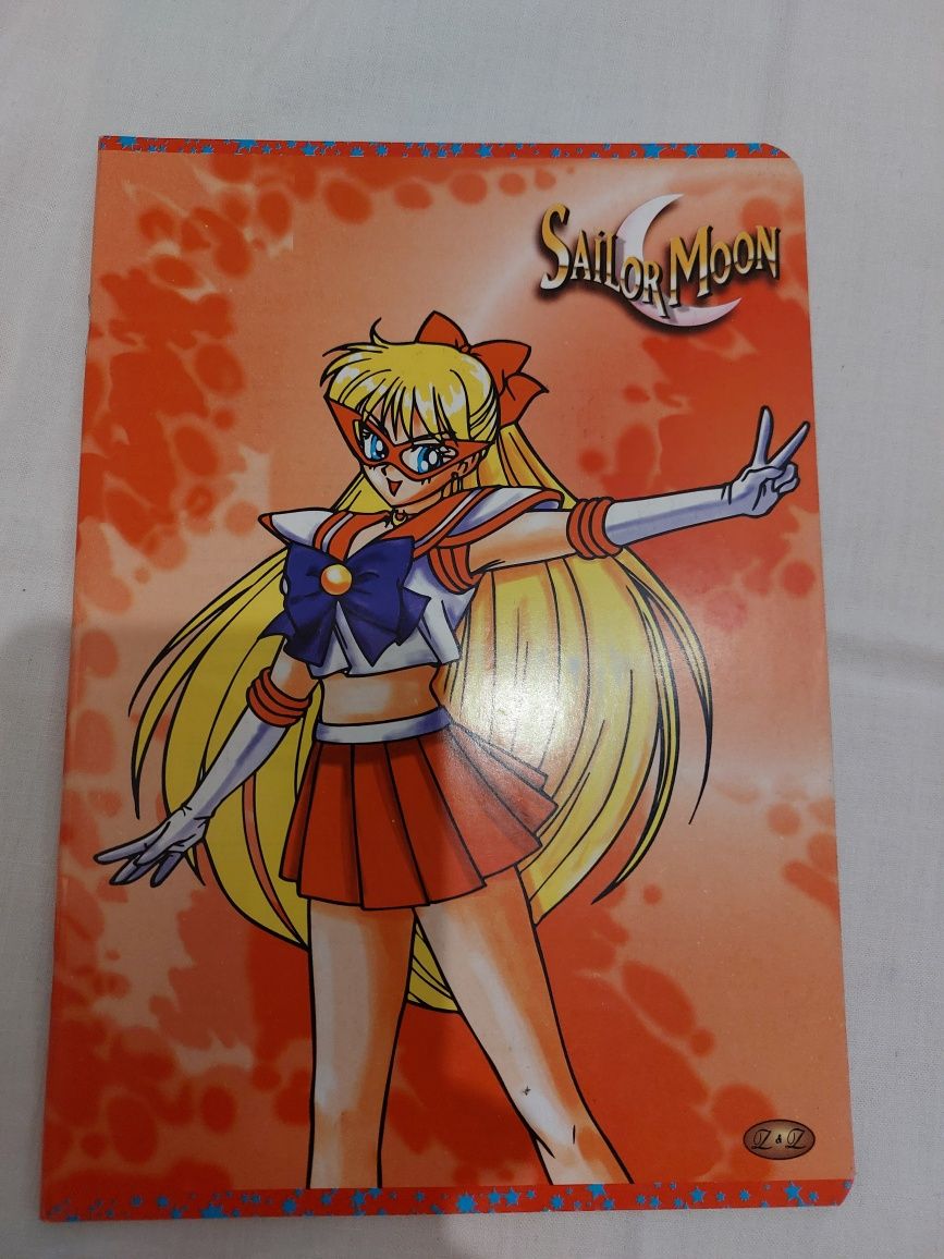 Zeszyt w kratkę a5 16k. Czarodziejka z Księżyca, Sailor Moon.