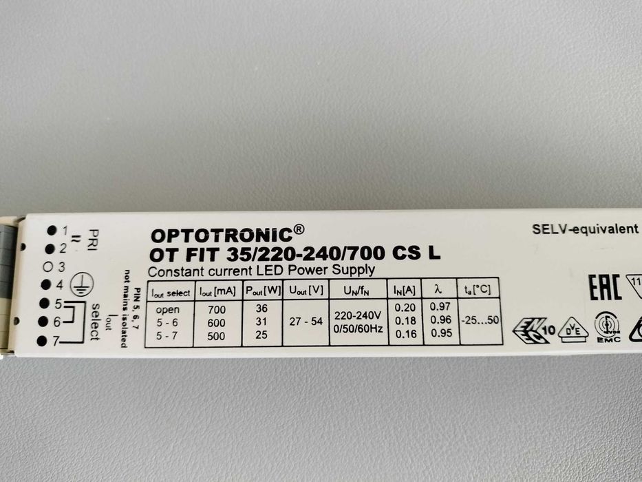 Osram Optotronic FIT 35/220…240/700 CS L