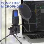Микрофон студийный,стрим, USB конденсаторный.игровой.звукозапись. ноут