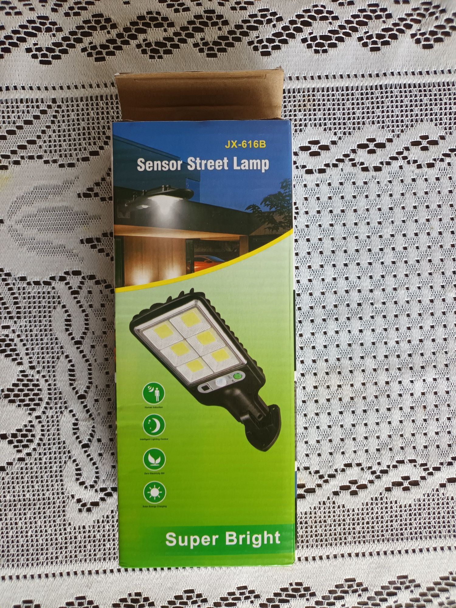 Lampa solarna 3 tryby pracy