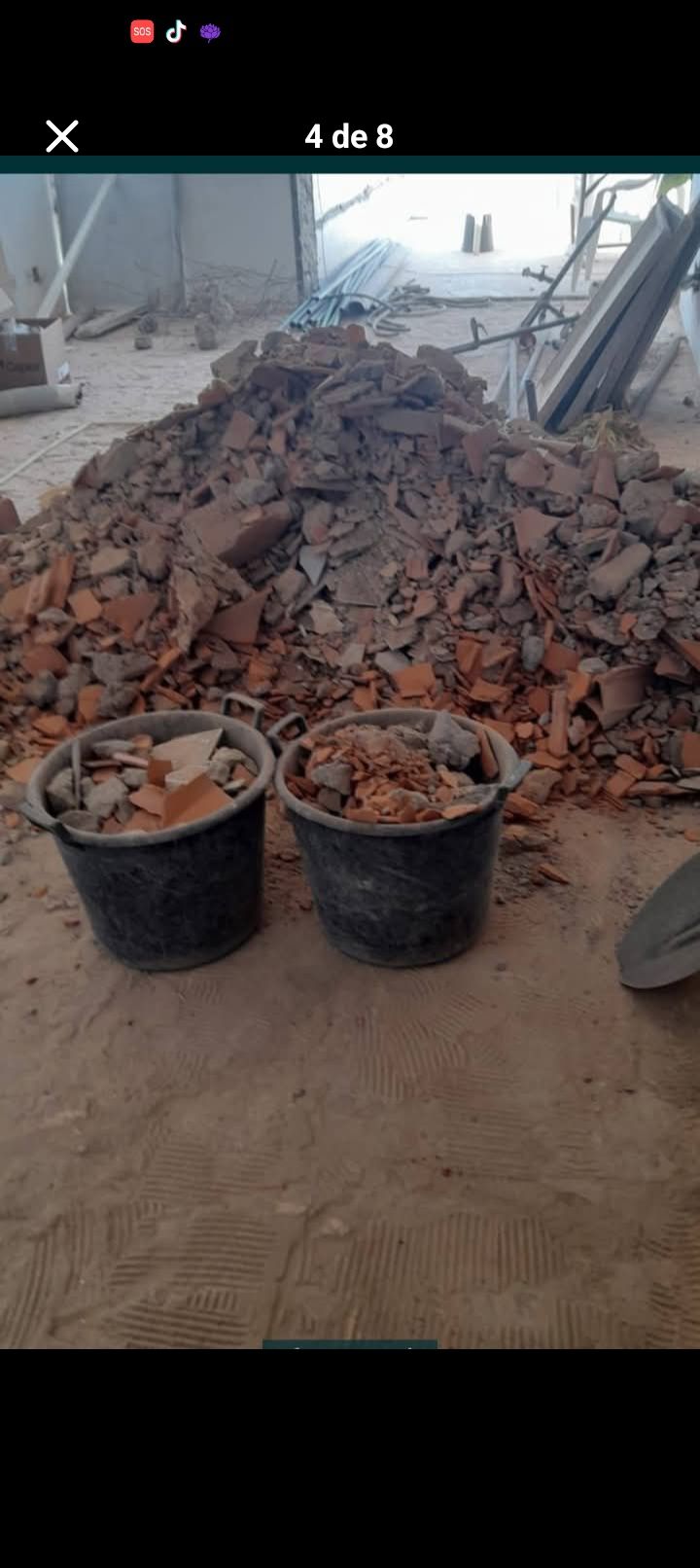 Faço cargas de entulho,madeira,Pladur,sucata,fretes,verdes etc