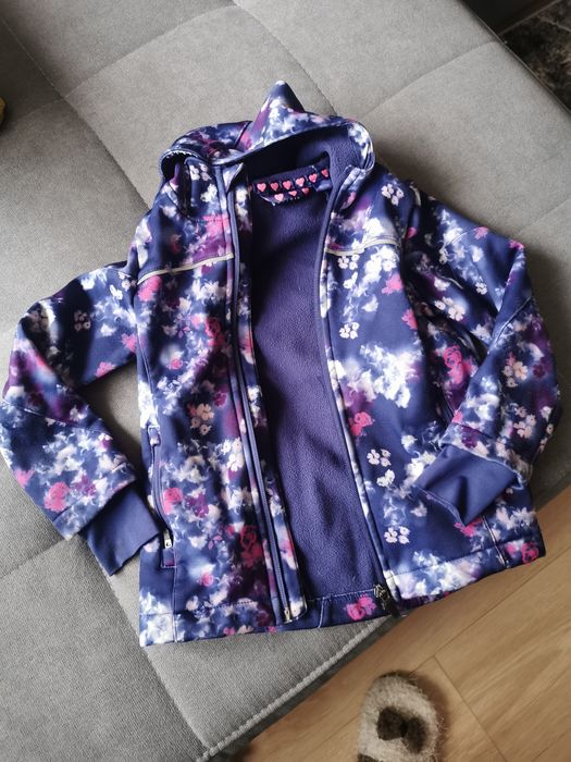 Jesienna kurtka dla dziewczynki r. 98-104