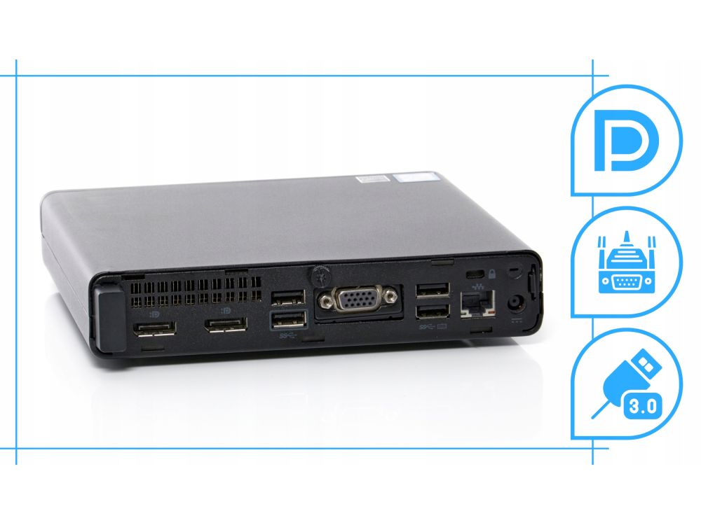 HP EliteDesk 800 G4 Mini PC I5 8GEN 16GB DDR4 512GB SSD Win11 Pro
