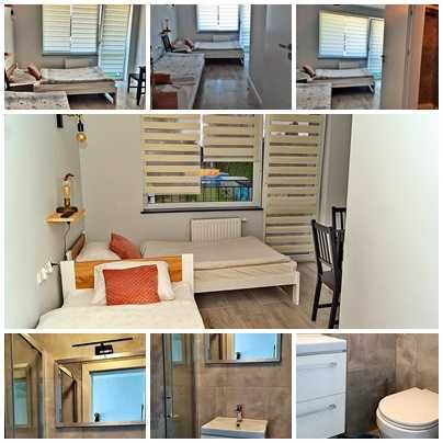 Pokoje z łazienkami Łazy nad morzem -sauna , jacuzzi-relaks.