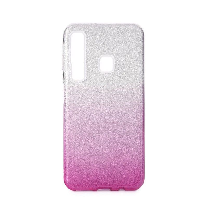 Etui SHINING Samsung Galaxy A9 2018 A920 Clear / Pink