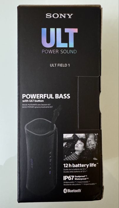 Głośnik przenośny Sony ULT Field 1 SRS-ULT10 Czarny Bluetooth