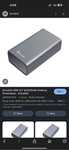 Powerbank srebrny 20h nie sprawny