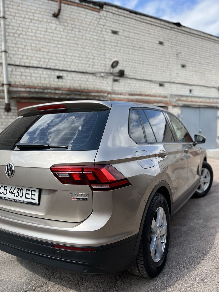 Volkswagen Tiguan TDI 4motion 2.0 Europe 2017