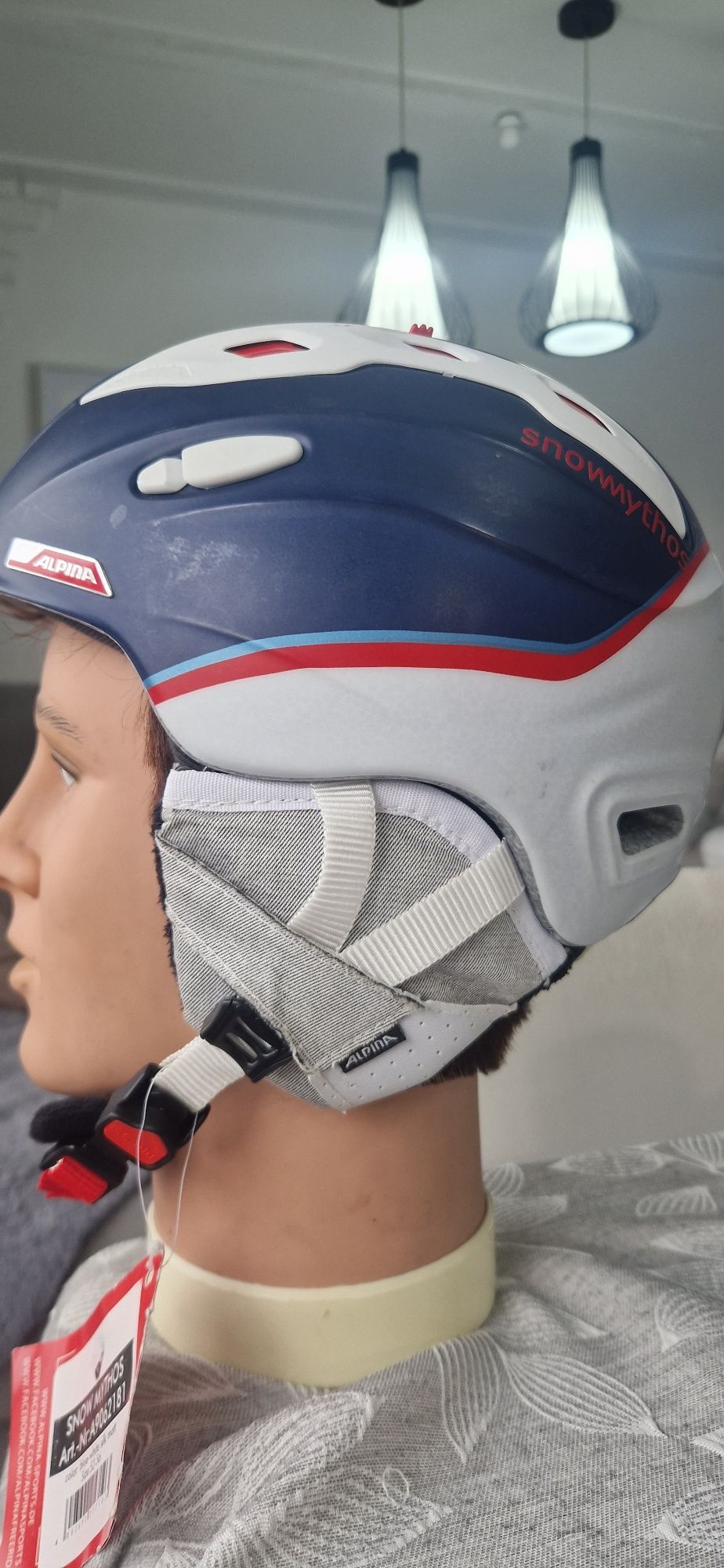 Kask narciarski unisex rozmiar 52-56 Alpina