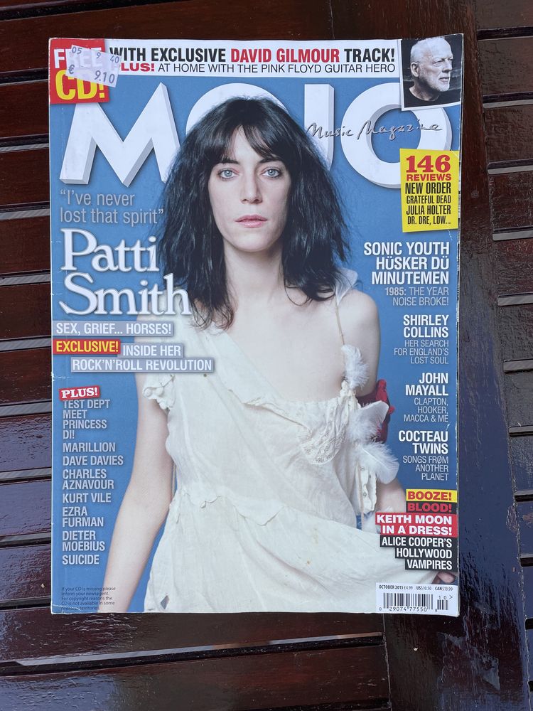 Revistas Mojo - Roger Waters, Patti Smith e Dave Grohl