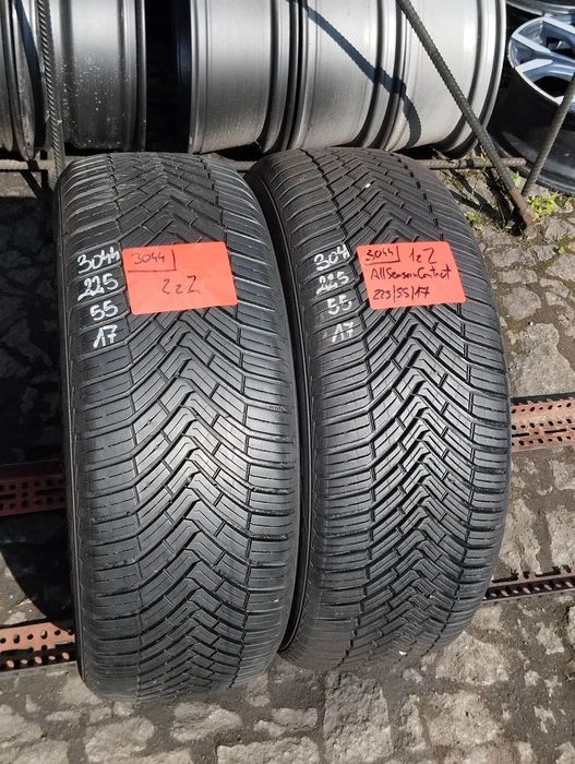 Continental 225 55 17 AllSeasonContact 2szt 101 V XL Całoroczna