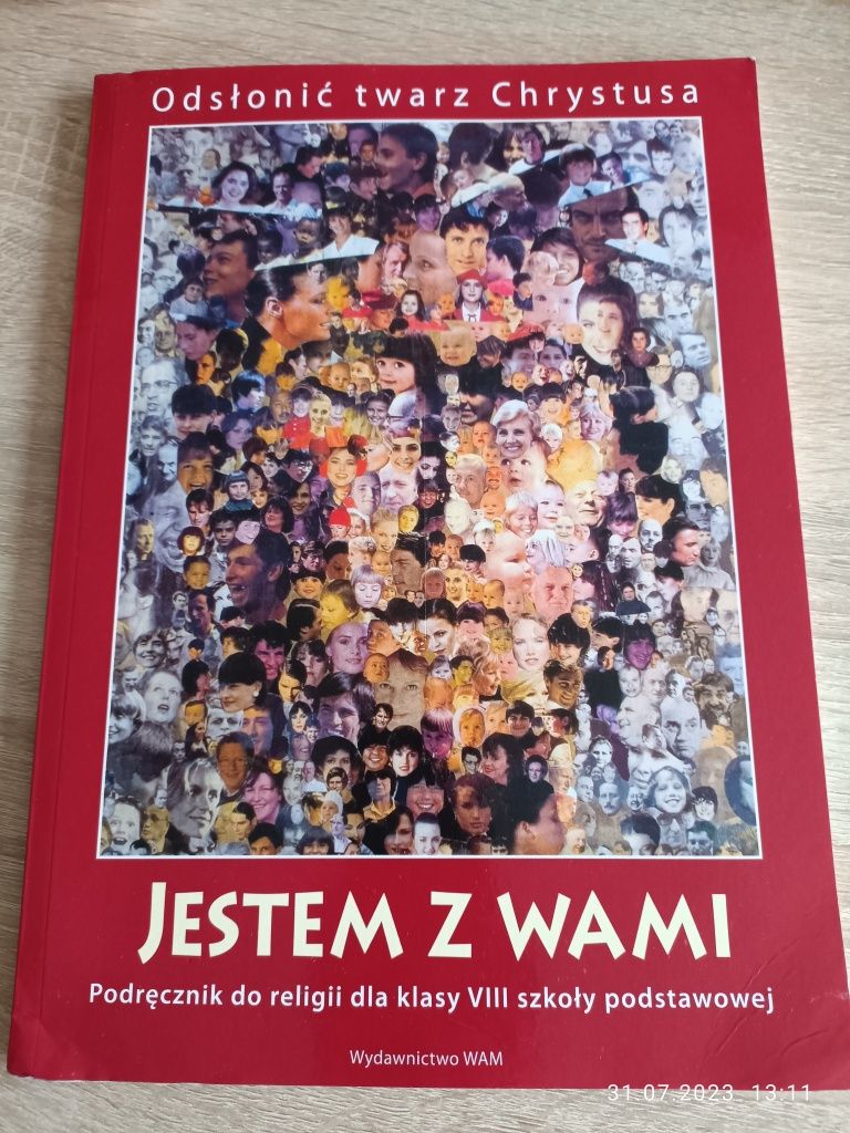 Podręcznik "Jestem z Wami," kl 8