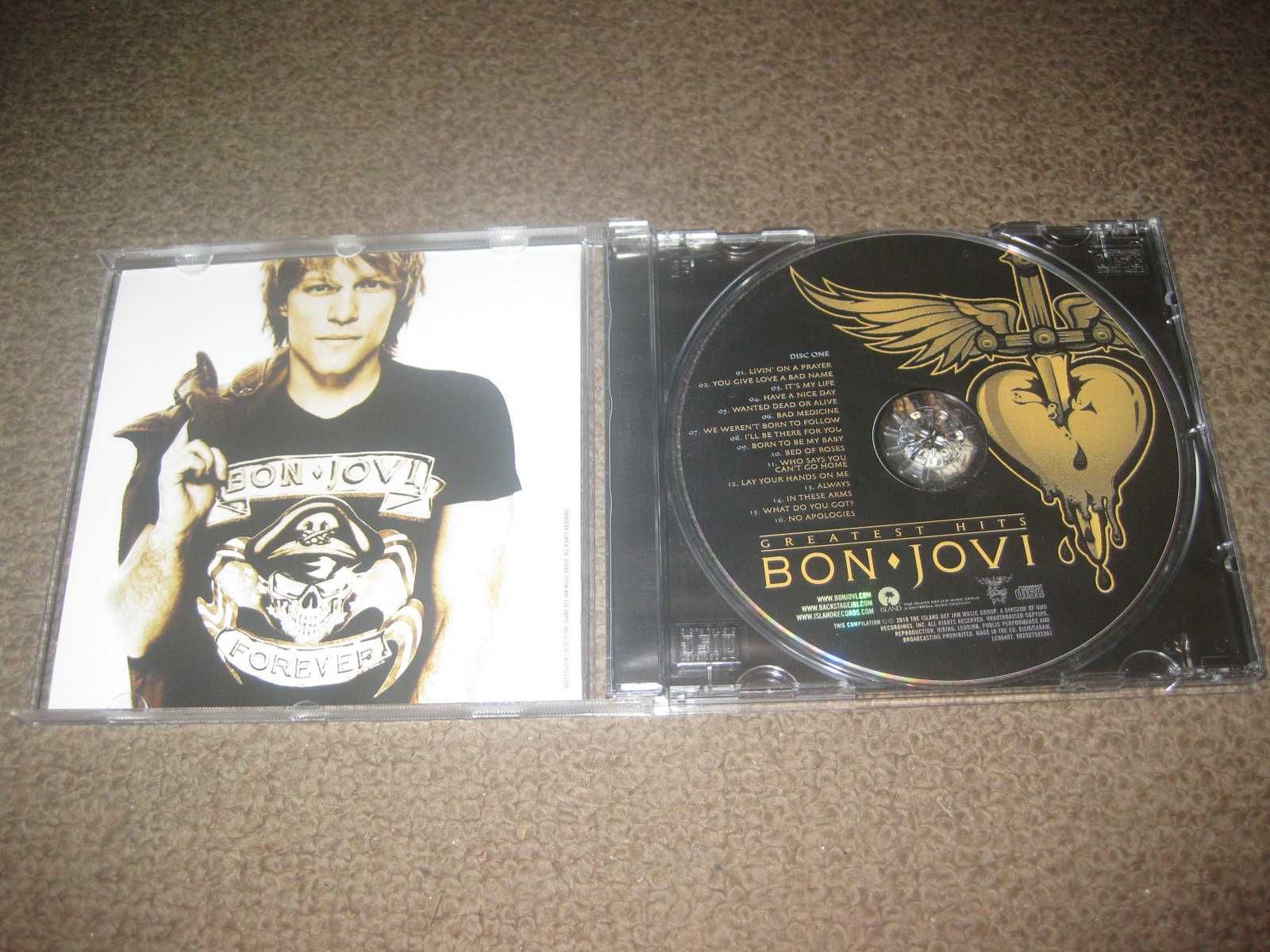 CD dos Bon Jovi "Greatest Hits" Portes Grátis!