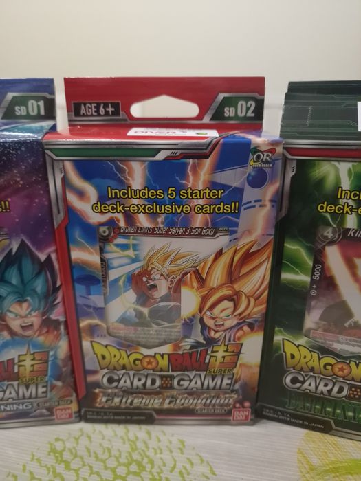 5x Starter Decks Dragon Ball Super Card Game