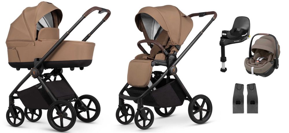 Zestaw Venicci Claro + Maxi Cosi Pebble 360 Pro2 z bazą Slide