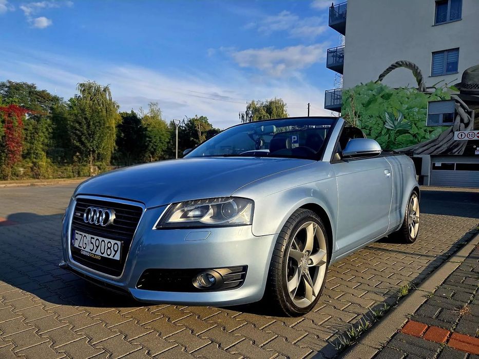 Audi A3 Cabrio Audi A3 Cabrio S-line 1.9TDi - doinwestowane, 6 lat jeden właściciel
