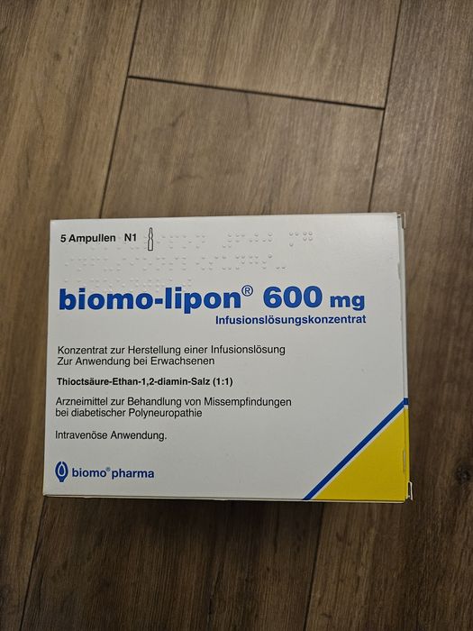 Biomo Lipon 600 mg Amp. (20 szt.)