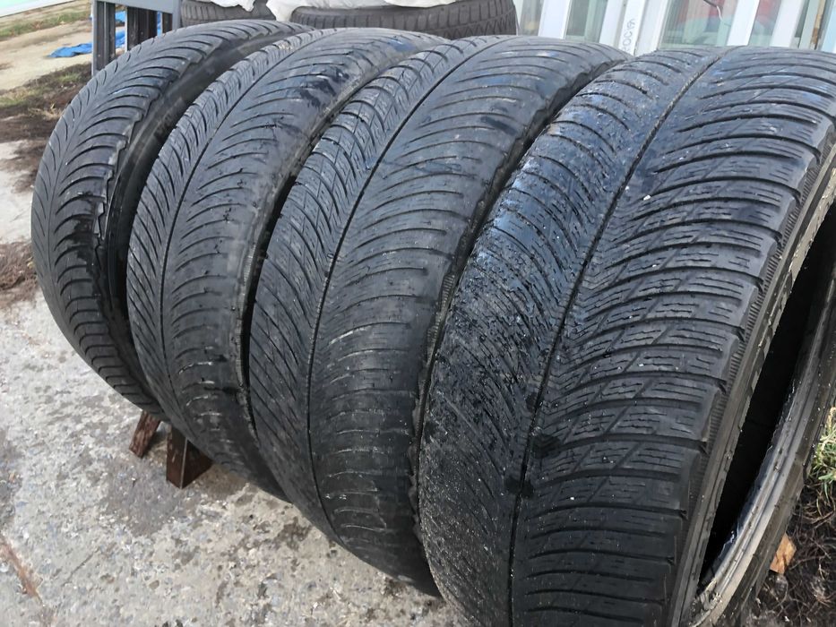 265-55-R19 MICHELIN PILOT ALPINE 4 штуки зимней резины GERMANY