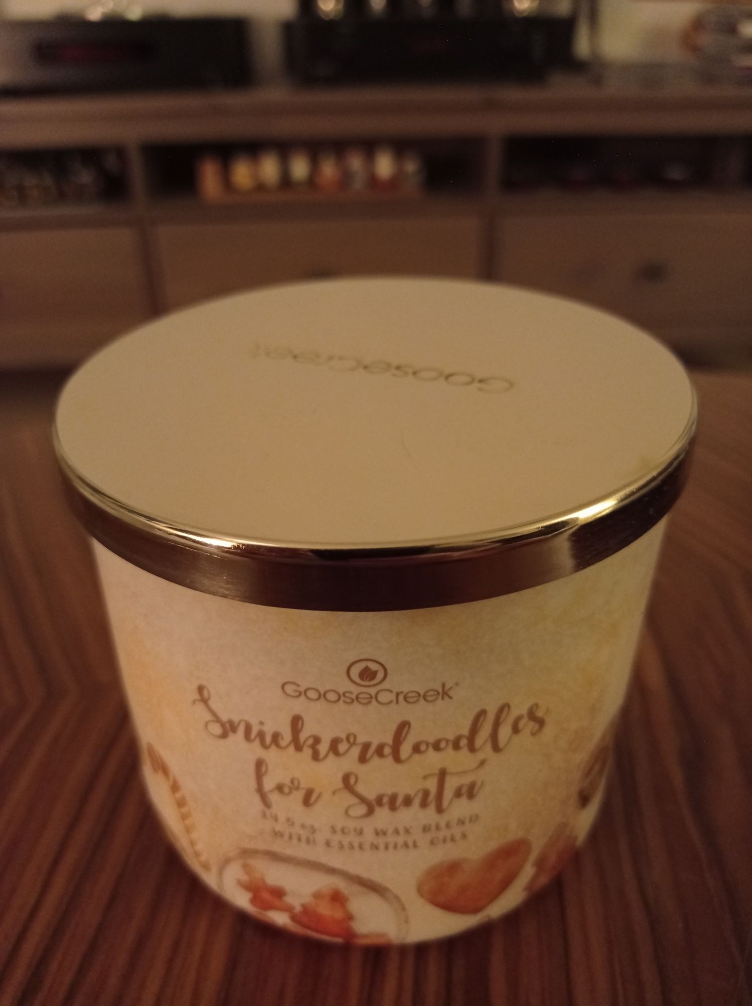 Amerykańska Świeca Tumbler Snickerdoodles for Santa Goose Creek Candle