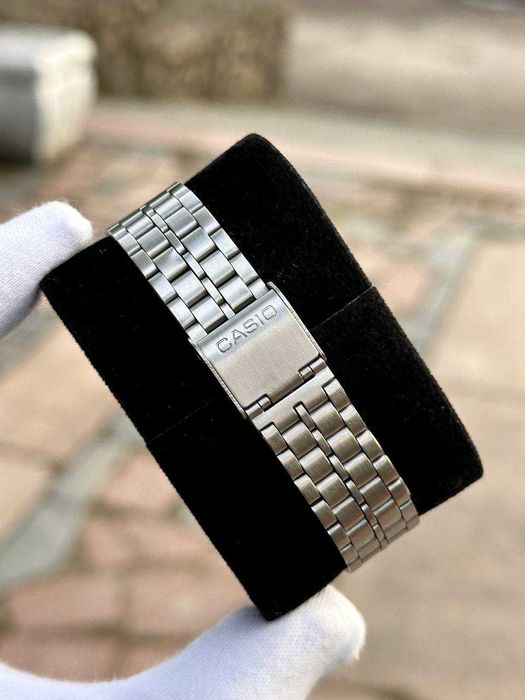 Годинник наручний Casio MTP-VC01 Silver/Black | Часы наручные B145 AQ
