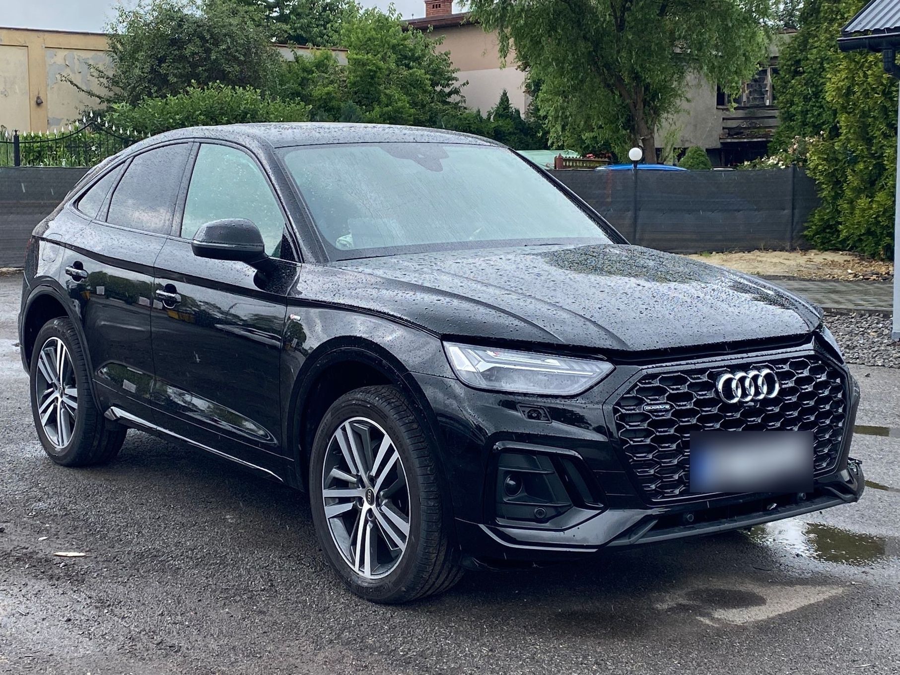 Audi Q5 Sportback Rej. 02/2025 SLine 40TDI Quattro BlackLine Salon Polska