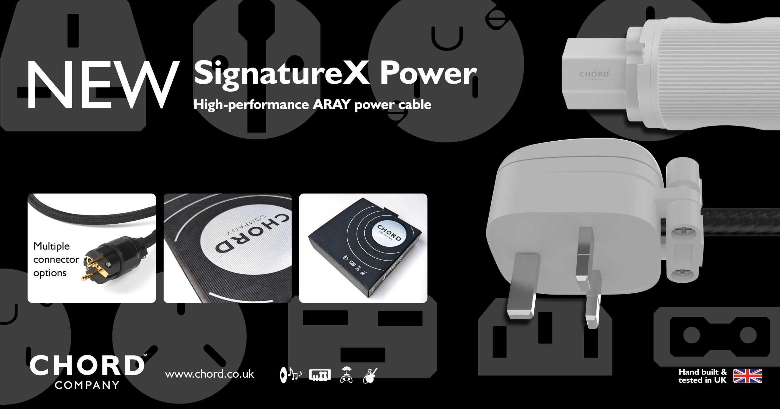 Chord Signature Power X - Kabel zasilający 1,0M/ zapytaj o promocję