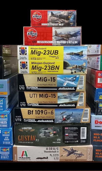 Сборная модель самолета от Eduard 1/72.