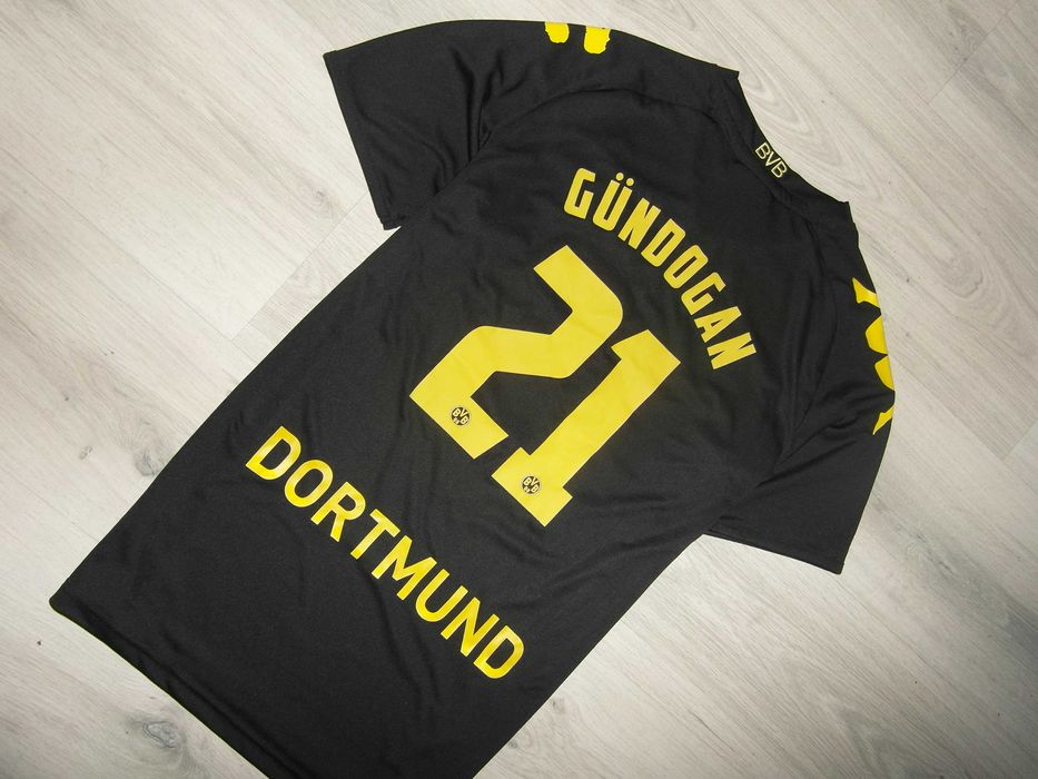 Borussia Dortmund Kappa Away 2011 Nr. 21 Gundogan Koszulka S